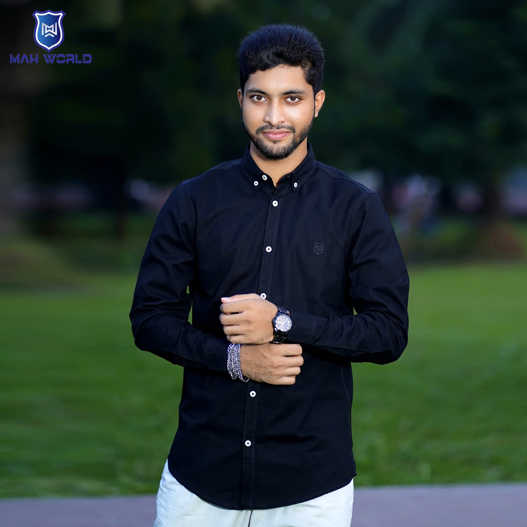 SOLID SHIRT Black